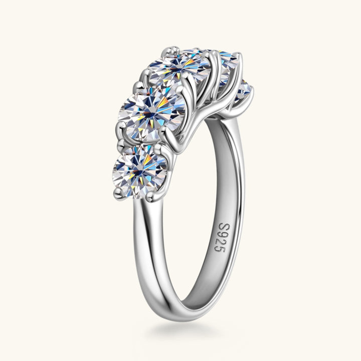 Enchanting 3.6 Carat Moissanite Ring