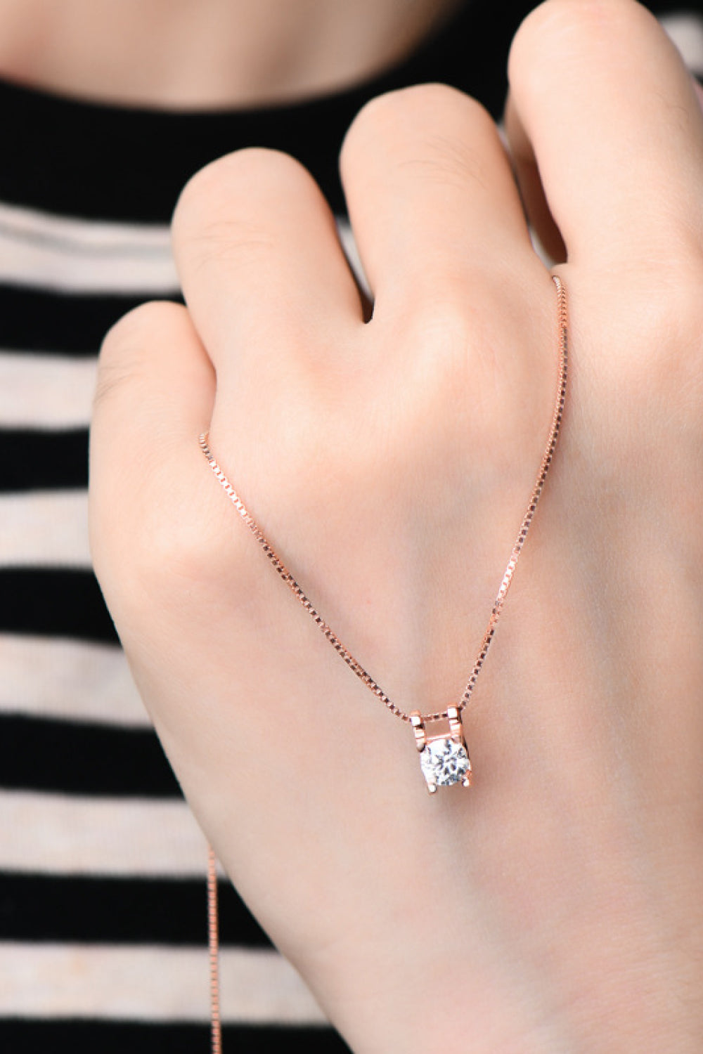 Eternal Sparkle Moissanite Necklace