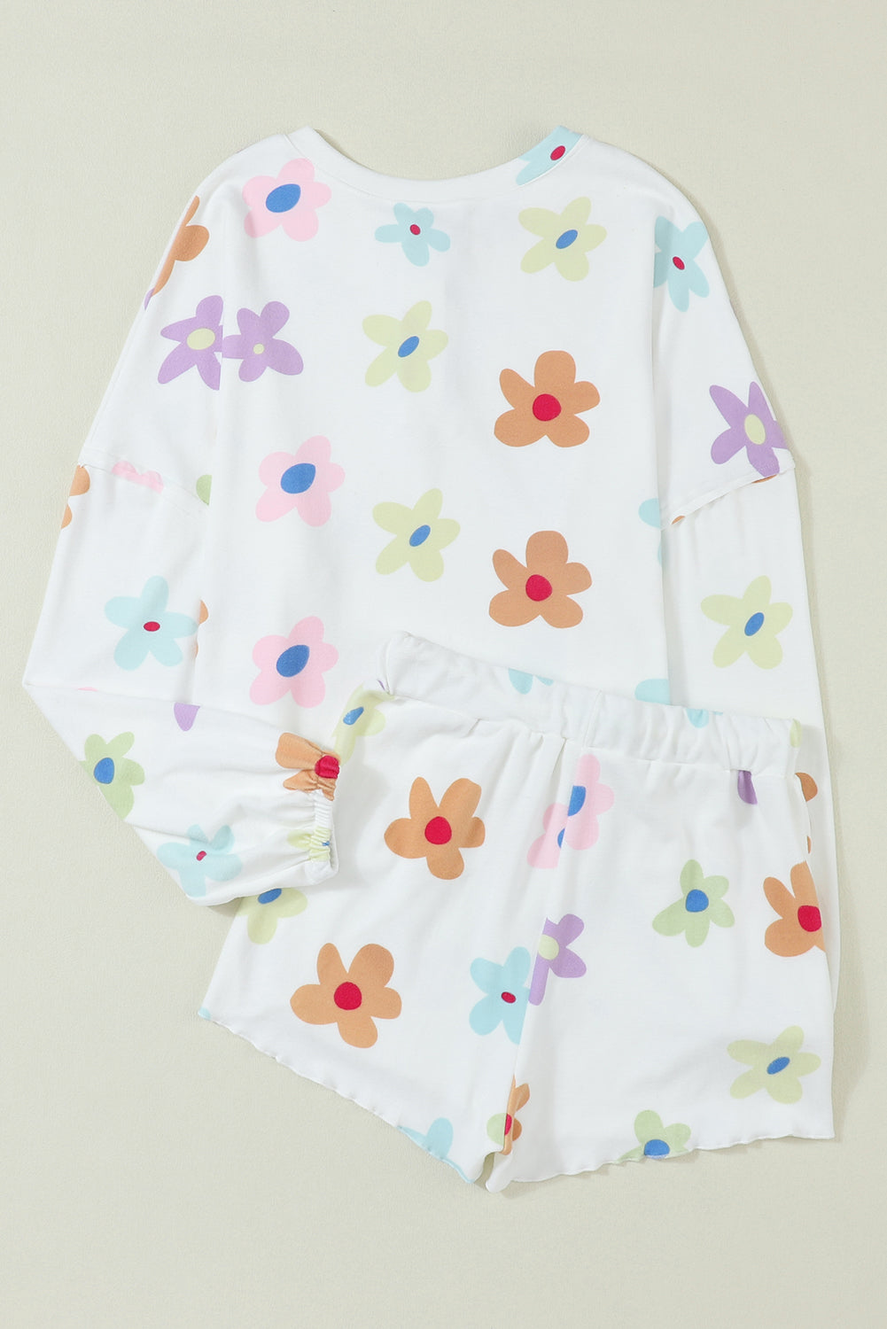 Breezy Blooms Button-Down Lounge Set