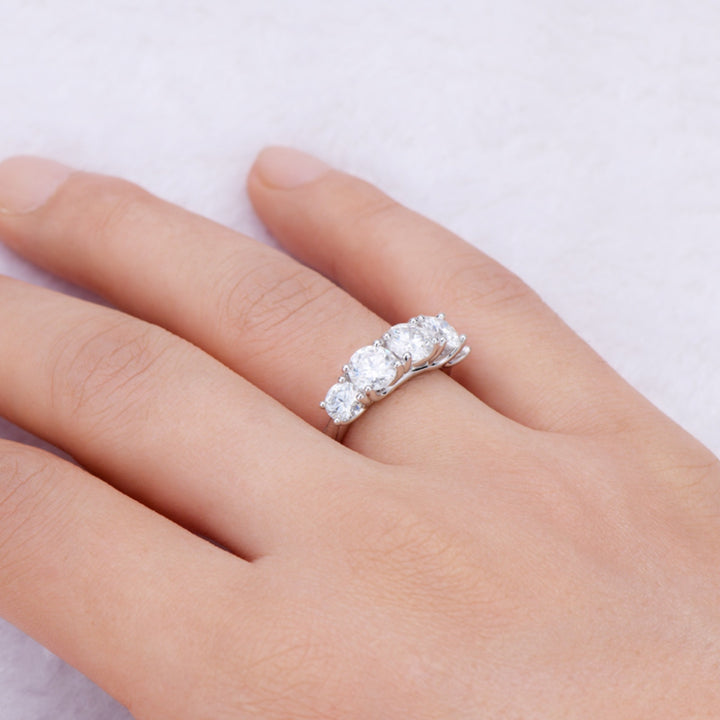 Enchanting 3.6 Carat Moissanite Ring