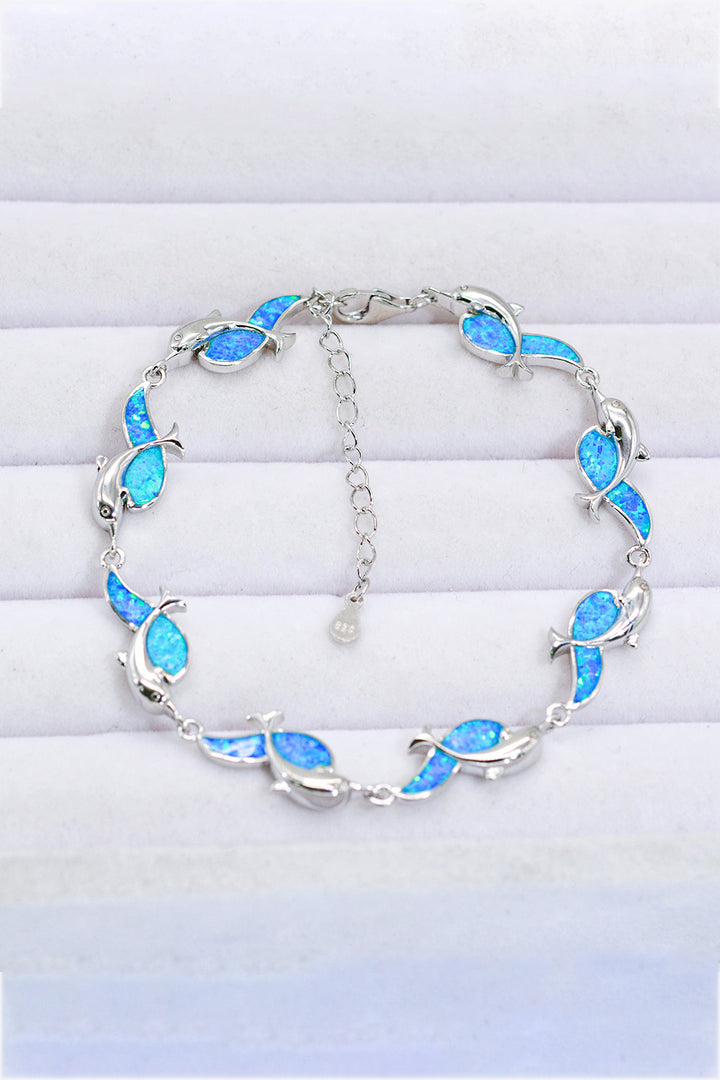 Naiad's Treasure Opal Dolphin Bracelet