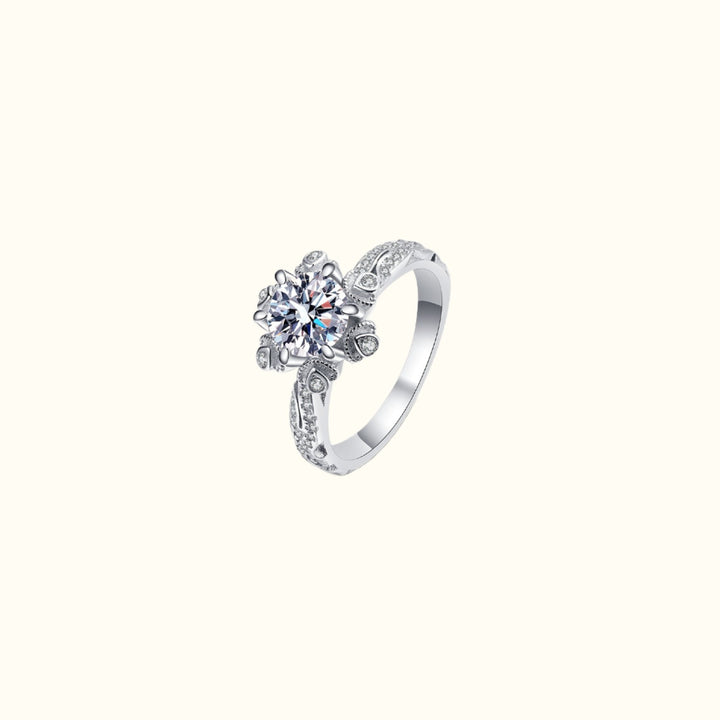 Astral 1 Carat Moissanite Solitaire Ring