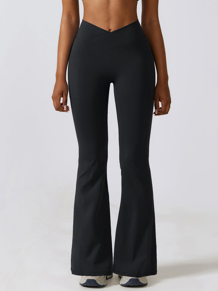 low & Focus Wide-Leg Active Pants