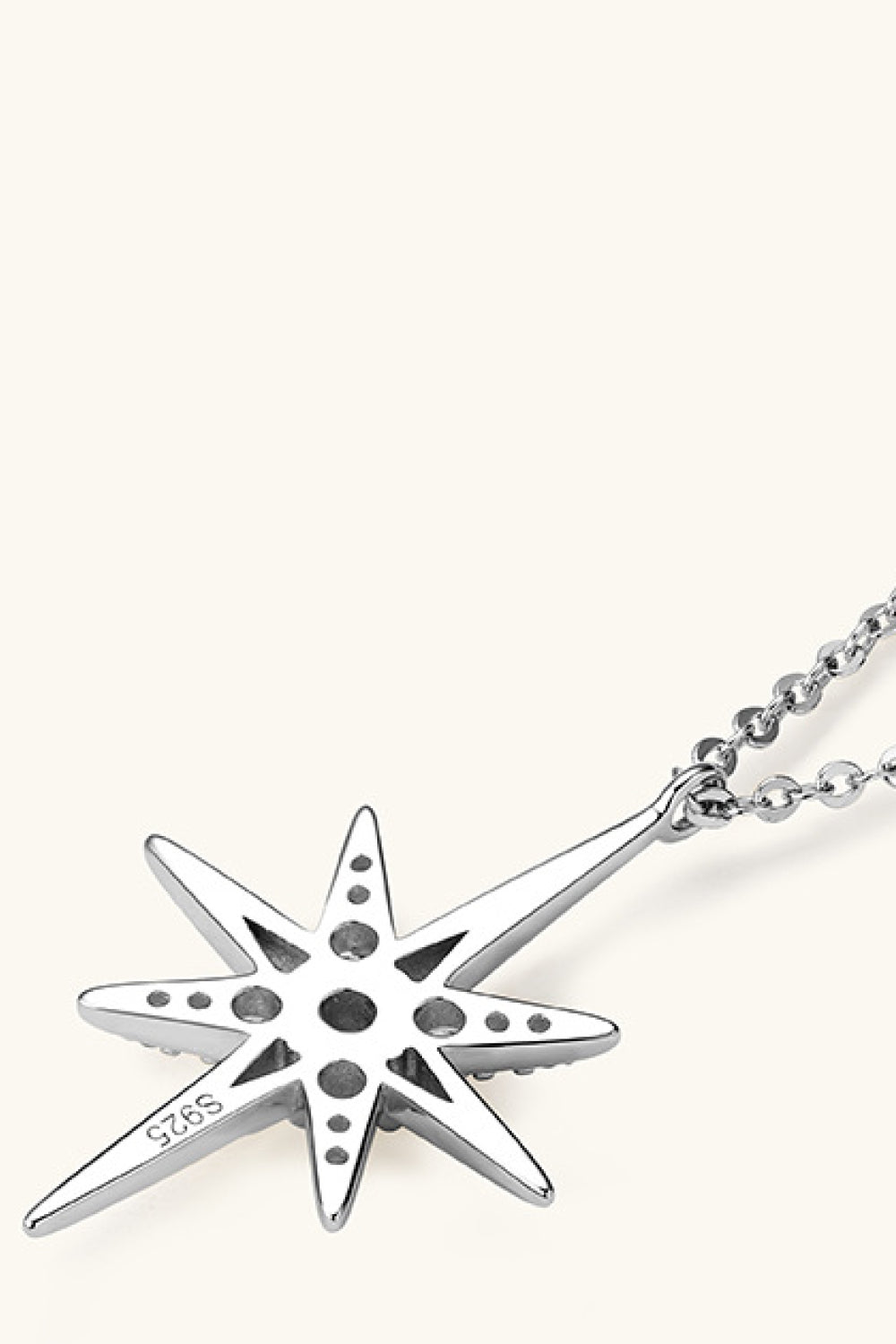 Delicate Sparkle: Moissanite Pendant Necklace