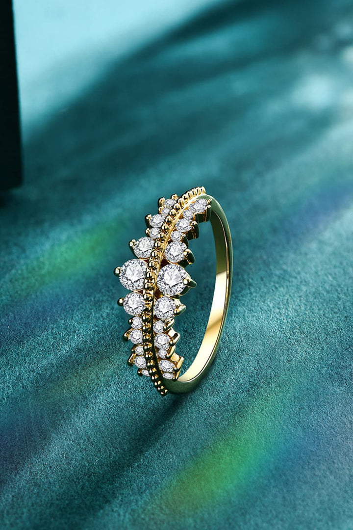 Petite Multi-Stone Moissanite Stacking Ring