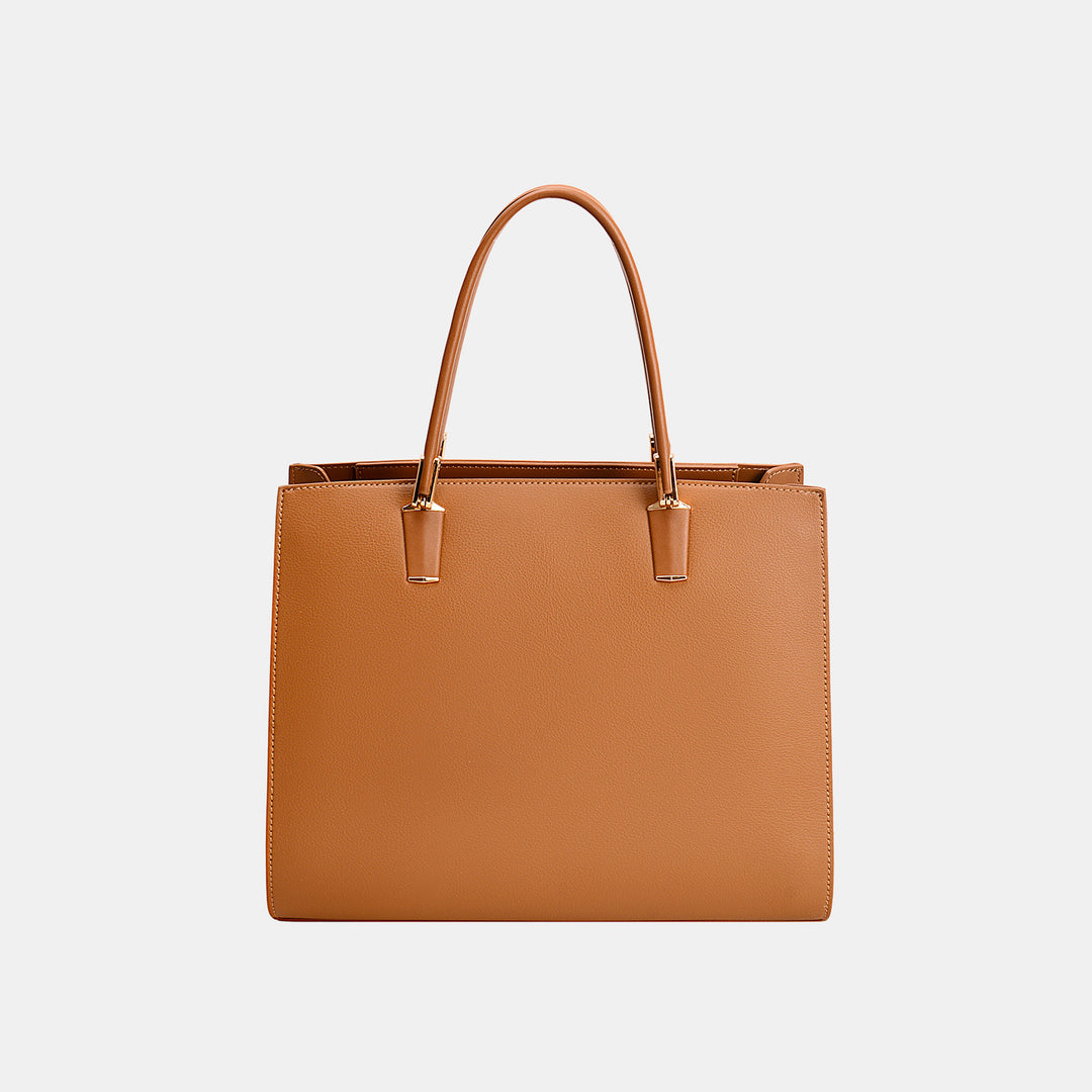 David Jones' Selene's Grace: Structured PU Leather Handbag