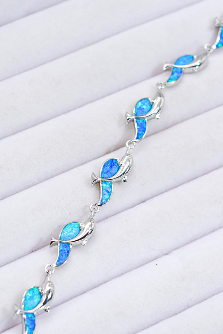 Naiad's Treasure Opal Dolphin Bracelet