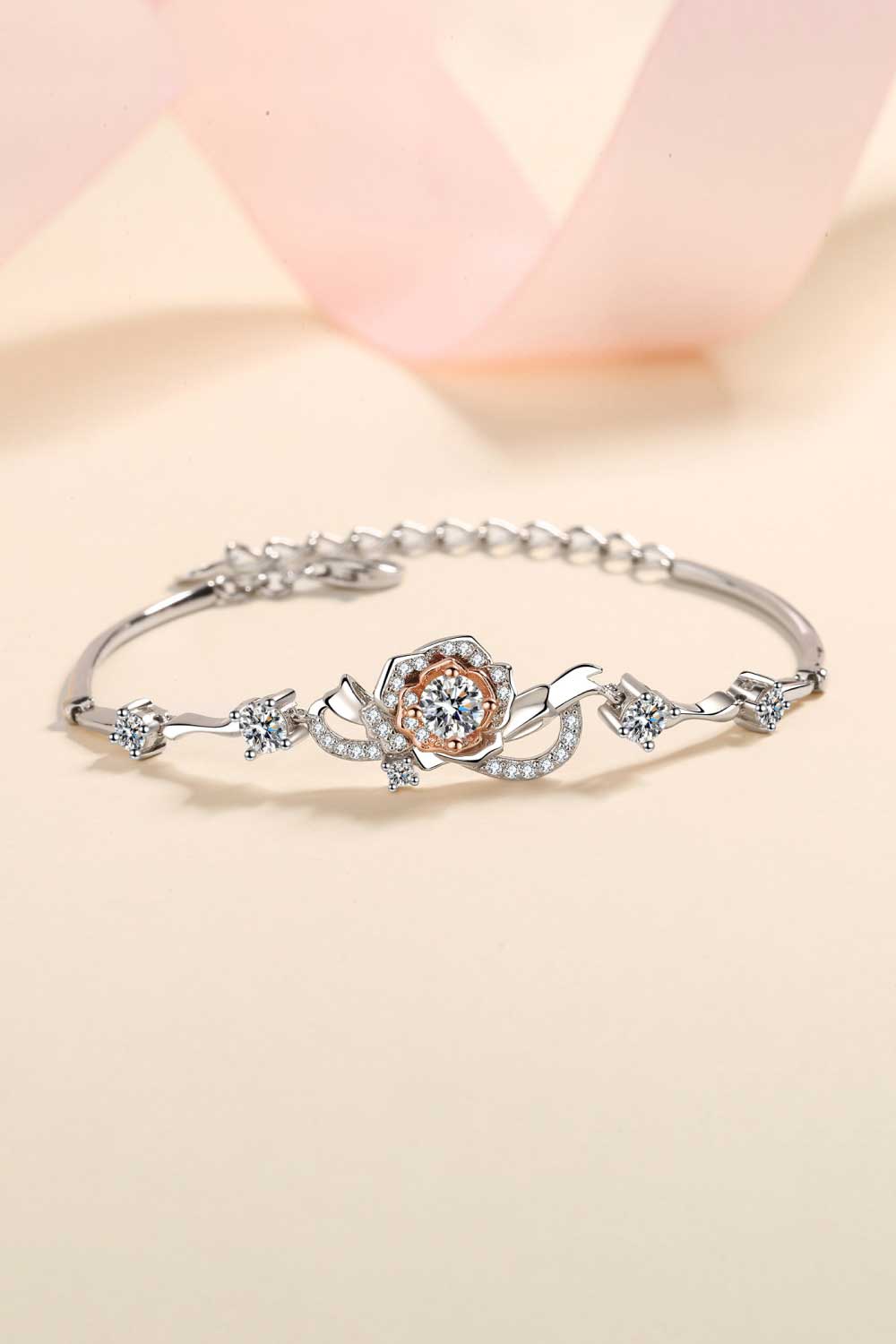 Ethereal Moissanite Tennis Bracelet