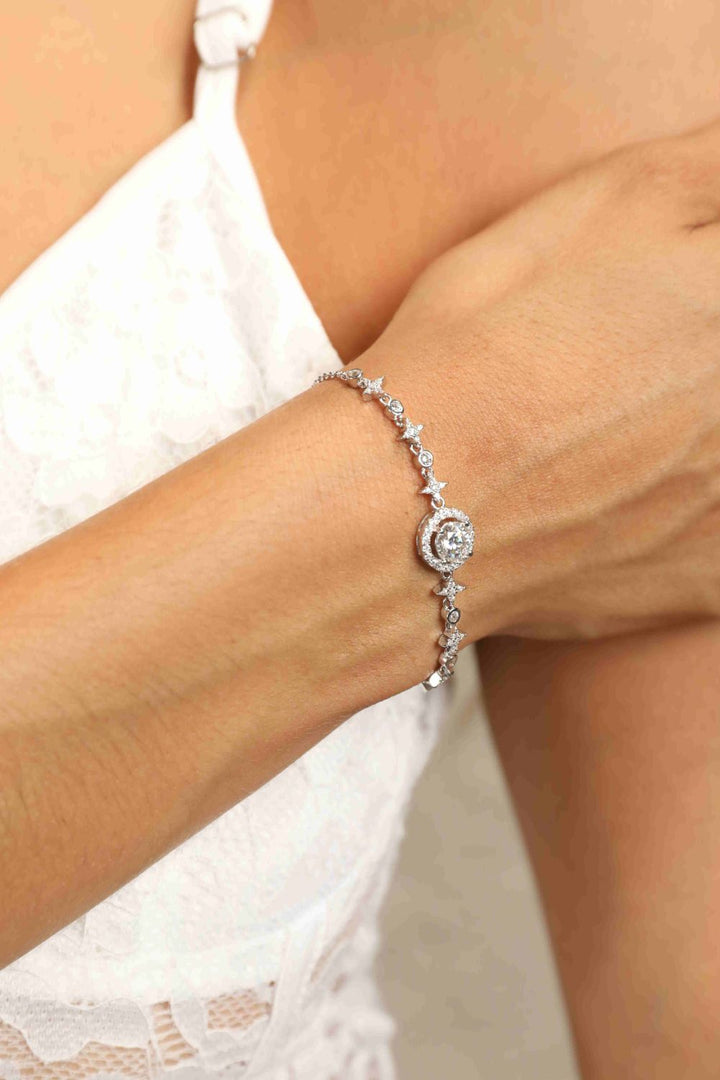 Selene's Path Moissanite Bracelet