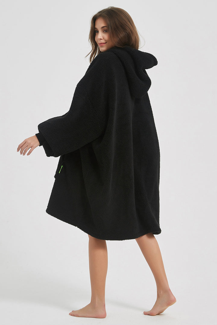 Cozy Cloud Oversized Fuzzy Lounge Dress