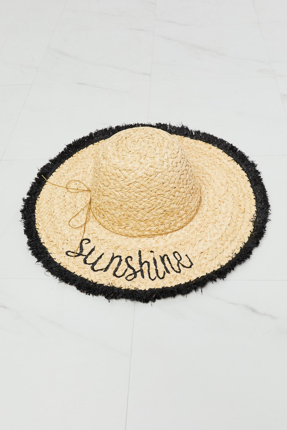 Calypso's Cove Fringed Floppy Hat