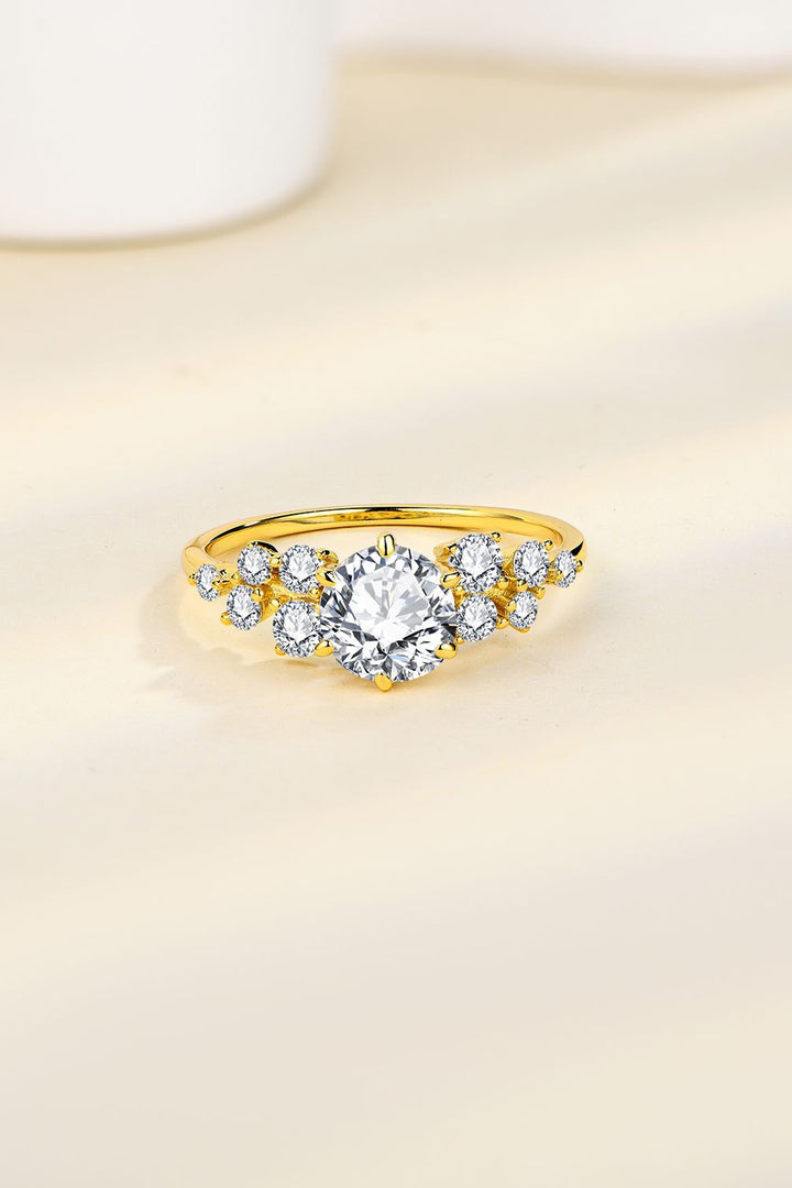 Elysian 1 Carat Moissanite Ring