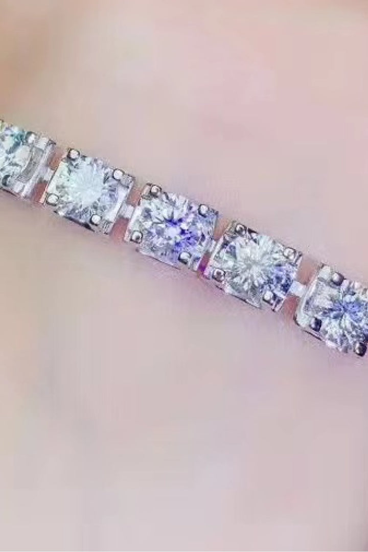 Rhea's Embrace 5 Carat Moissanite Bracelet