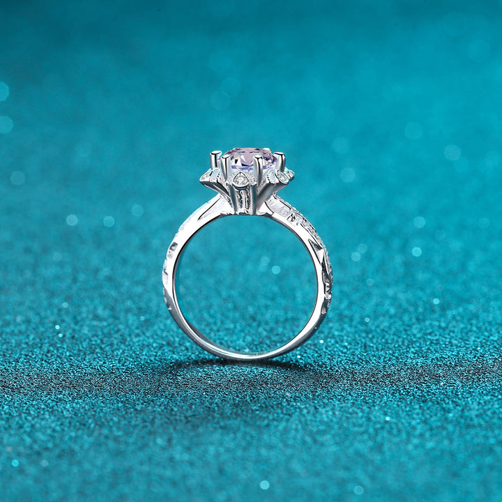 Astral 1 Carat Moissanite Solitaire Ring