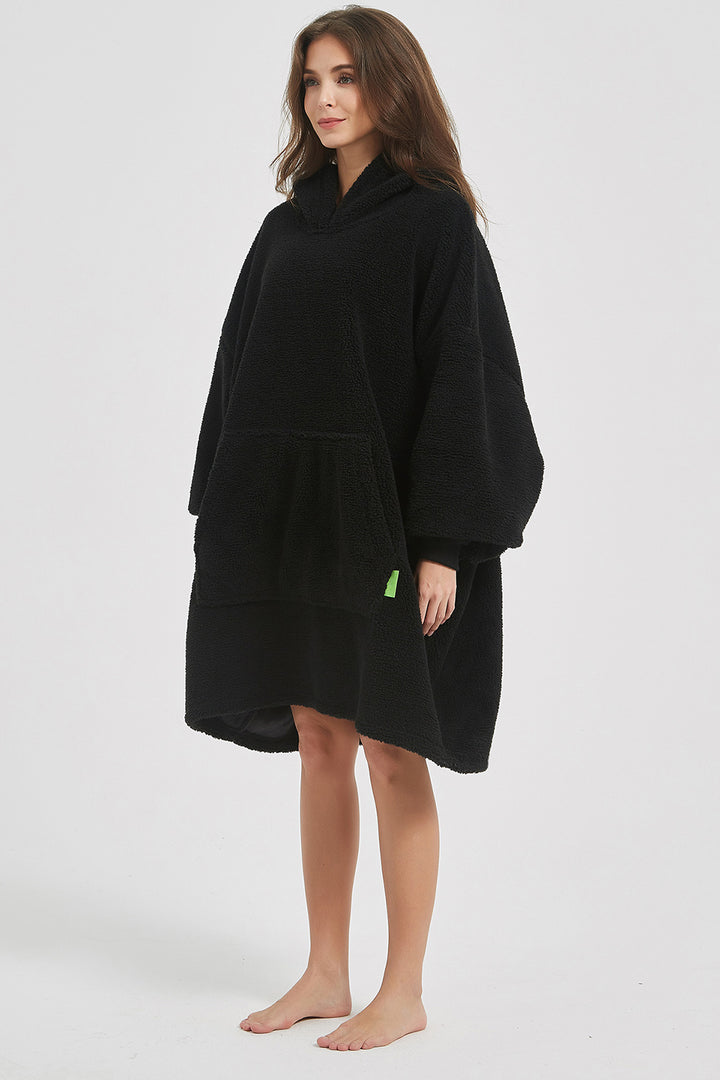 Cozy Cloud Oversized Fuzzy Lounge Dress