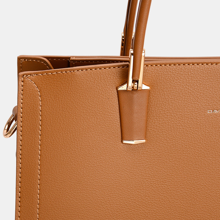 David Jones' Selene's Grace: Structured PU Leather Handbag