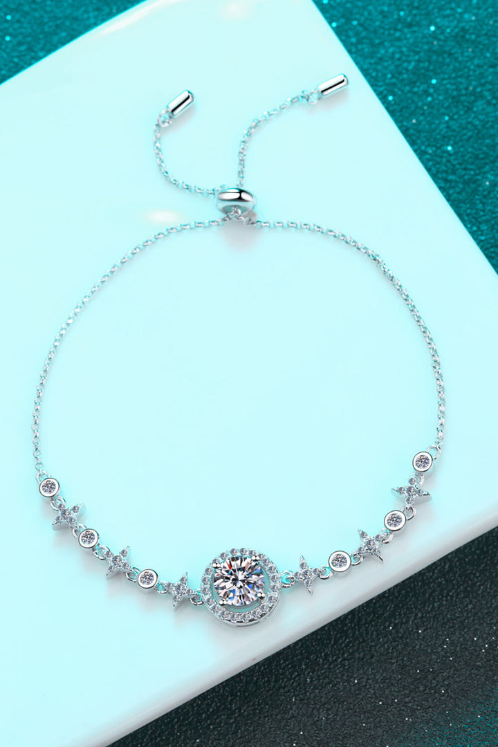 Selene's Path Moissanite Bracelet