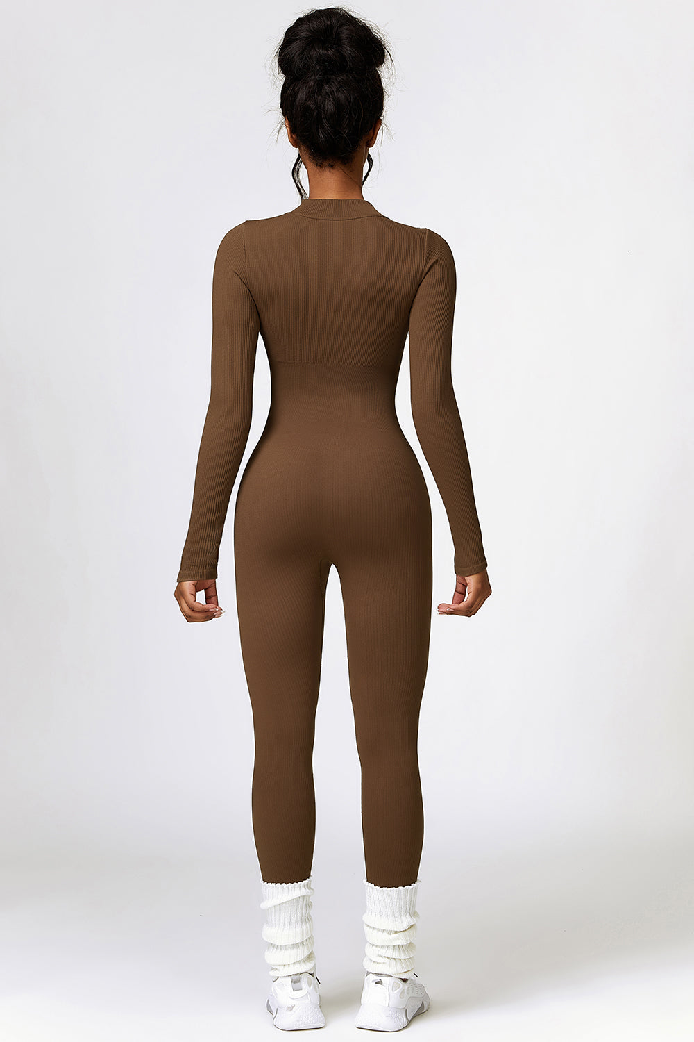 Sculpt & Sweat Half Zip Jumpsuit