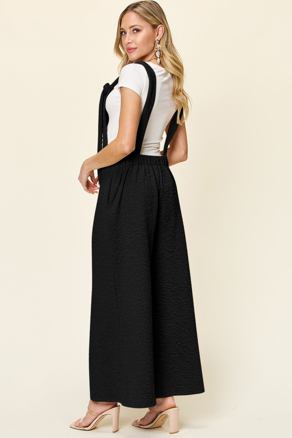 Alluring All-in-One: Double Take Wide Leg Jumpsuit