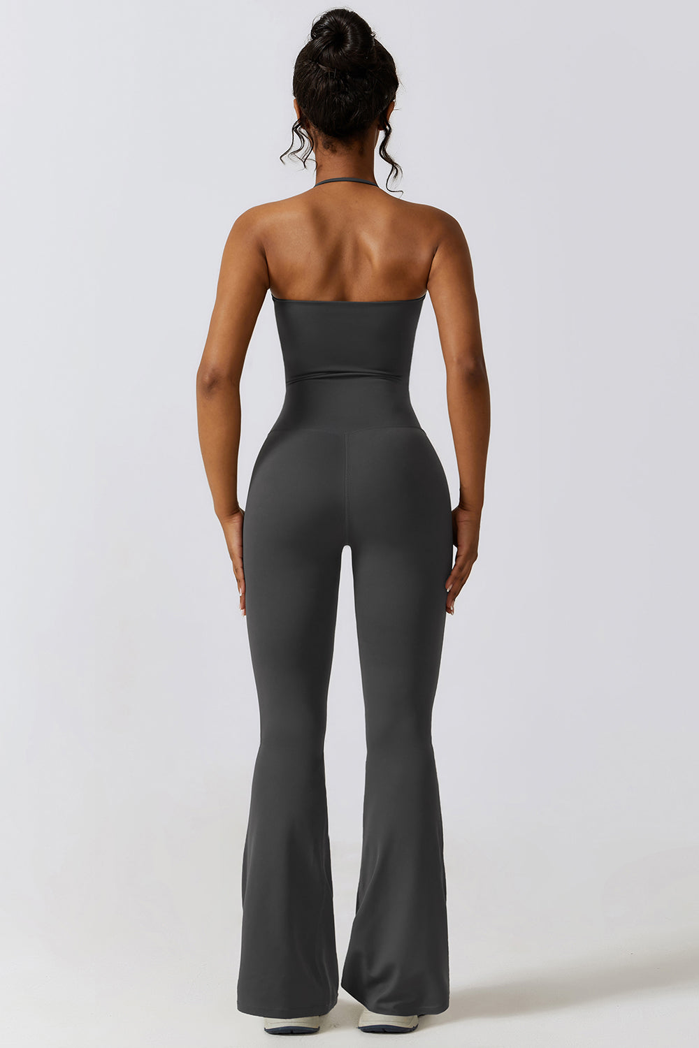 Flare Flow Halter Jumpsuit